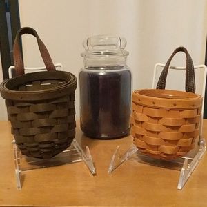 Two small Longaberger baskets